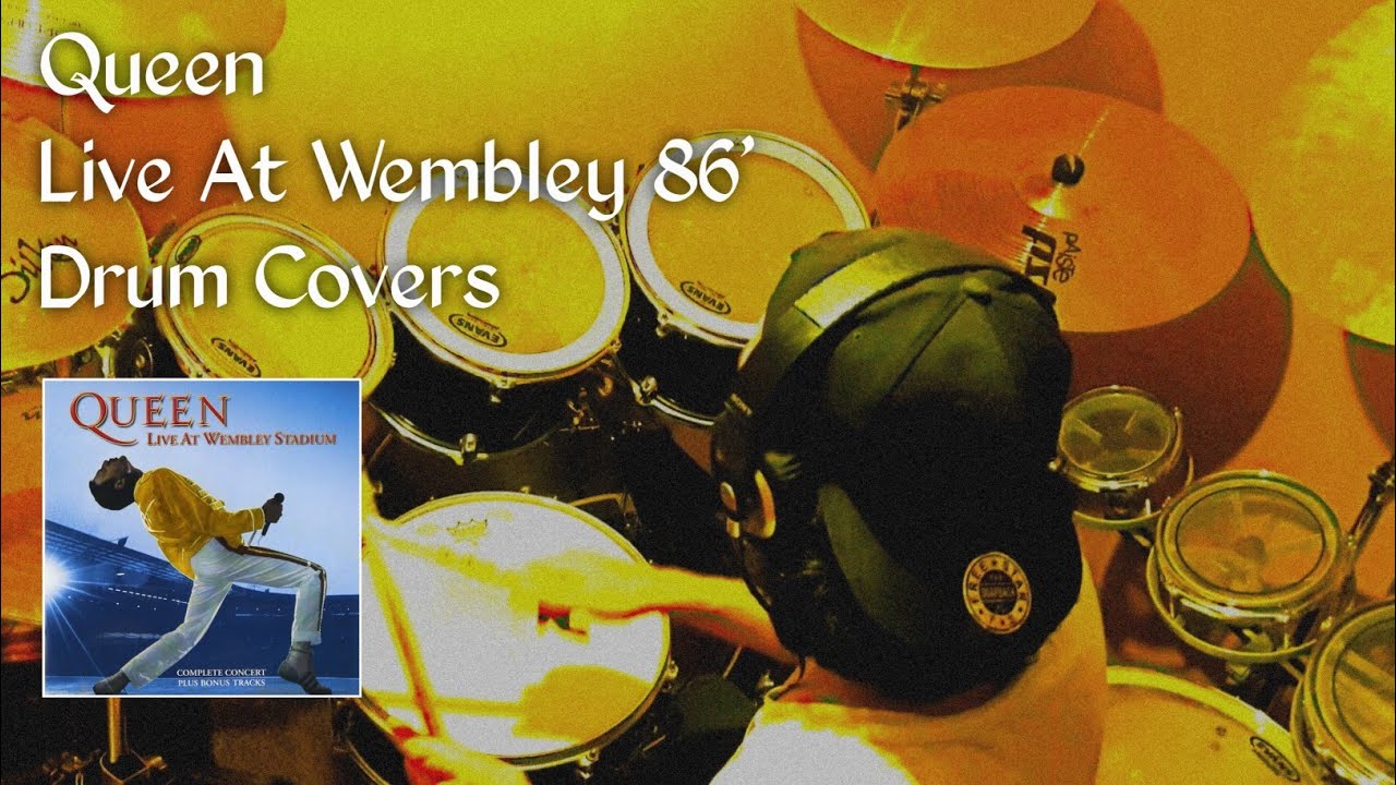 Radio Ga Ga - Queen Live At Wembley 86' - Drum Cover