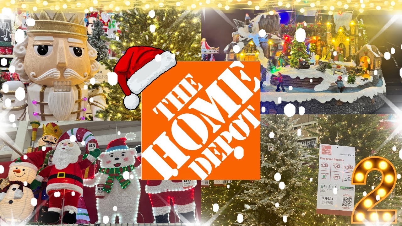 🎅🎄 CONTINÚA LA NAVIDAD EN HOME DEPOT ✨ LO MÁS HERMOSO 🎁❄️ Parte 2