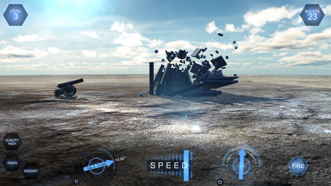 Ventuz 4 - Realtime Physic Game with Bullet Engine