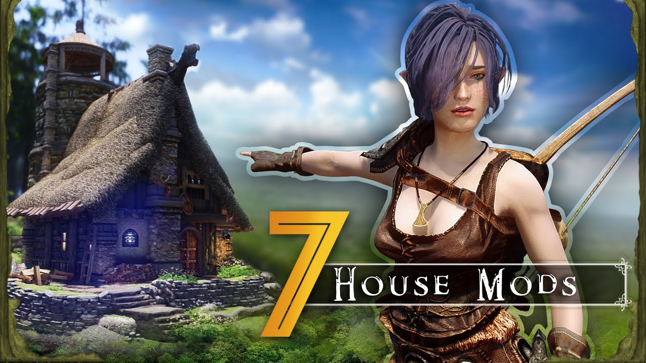 I Installed 7 Of Skyrim's Greatest House Mods (Incredible Player Home Mods  2023) 