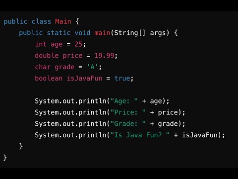 Java Data Types Explained - YouTube