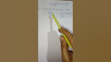 formula of coefficient of Mean Deviation