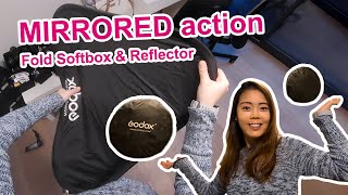 [Camera & Gear] Quick, Mirrored Tutorial: Fold Godox Square Softbox & 5 in 1 Reflector in 3 Minutes! screenshot 4