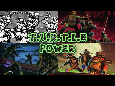 T.U.R.T.L.E. Power! | TMNT 40th Anniversary AMV