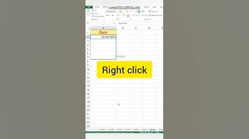 #shorts | Dynamic Date | Make Your Own Date Range #excel