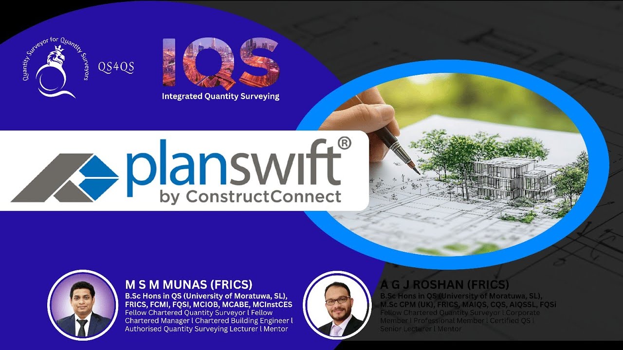 PlanSwift для сметчиков – обучение по составлению смет и расчету объемов работ [IQS] | QS4QS