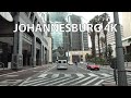 Johannesburg 4k  africas richest square mile  sandton morning drive