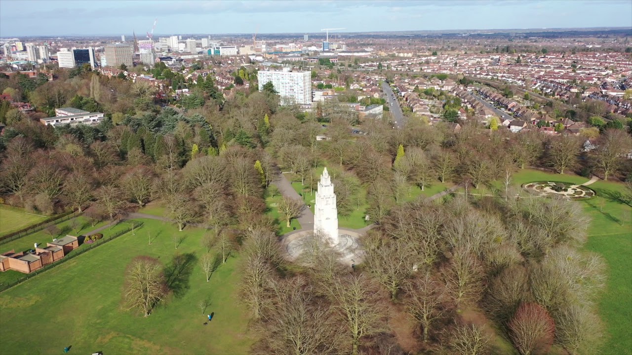 Coventry War Memorial Park Last Drone Flight YouTube