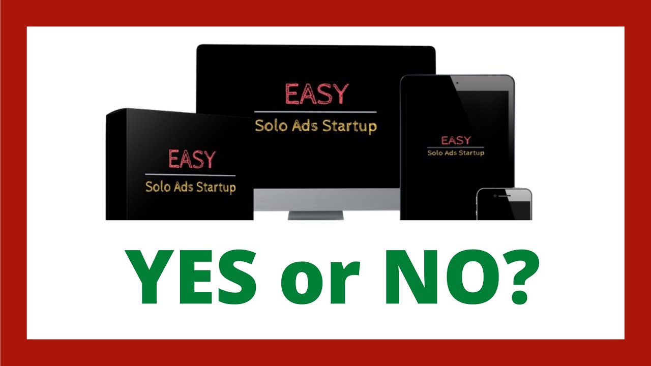 Easy Solo Ads Startup Review - Legit Biz?