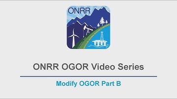 How to Manually Modify OGOR Part B