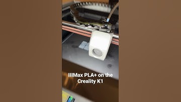 Creality K1 printing with IIIMax PLA+   #creality #creality3d #crealityk1 #k1 #speedy #flagship