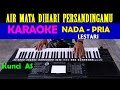 Airmata Dihari Persandinganmu - Lestari | KARAOKE Nada Pria, HD