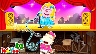 Oh Não, Wolfoo, Lucy Falsa É Uma Cantora Famosa - Aprende Regras De Conduta Para Crianças
