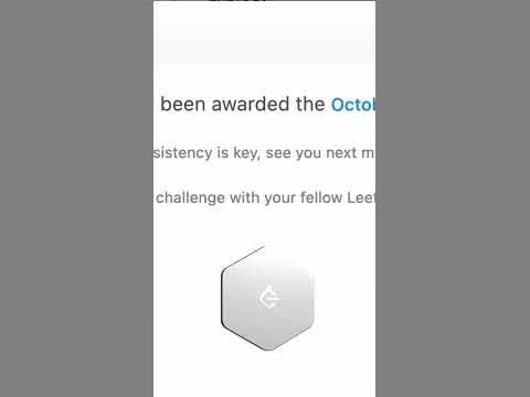 Leetcode October Badge, 2023 #leetcode #coding #codestorywithmik # ... image.