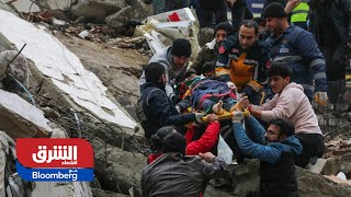 ارتفاع عدد ضحايا الزلازل في تركيا إلى 1114 شخصاً وسوريا إلى 371 شخصاً - شرق غرب