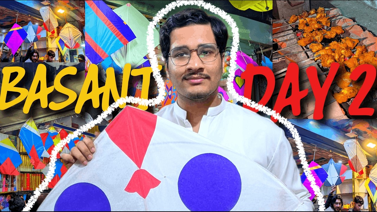 Lahore’s Lost Festival Continues 💛 | Basant DAY 2