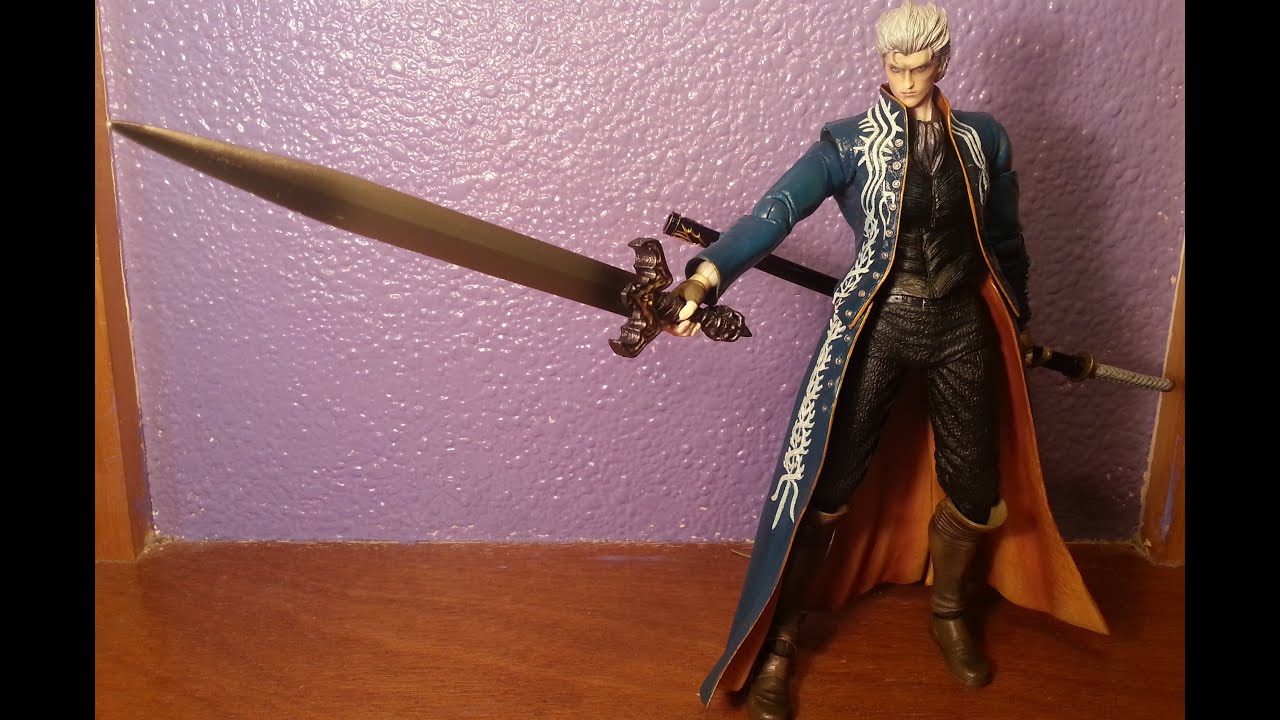 Devil May Cry 3 Play Arts Kai Vergil Figure Square Enix 924 for