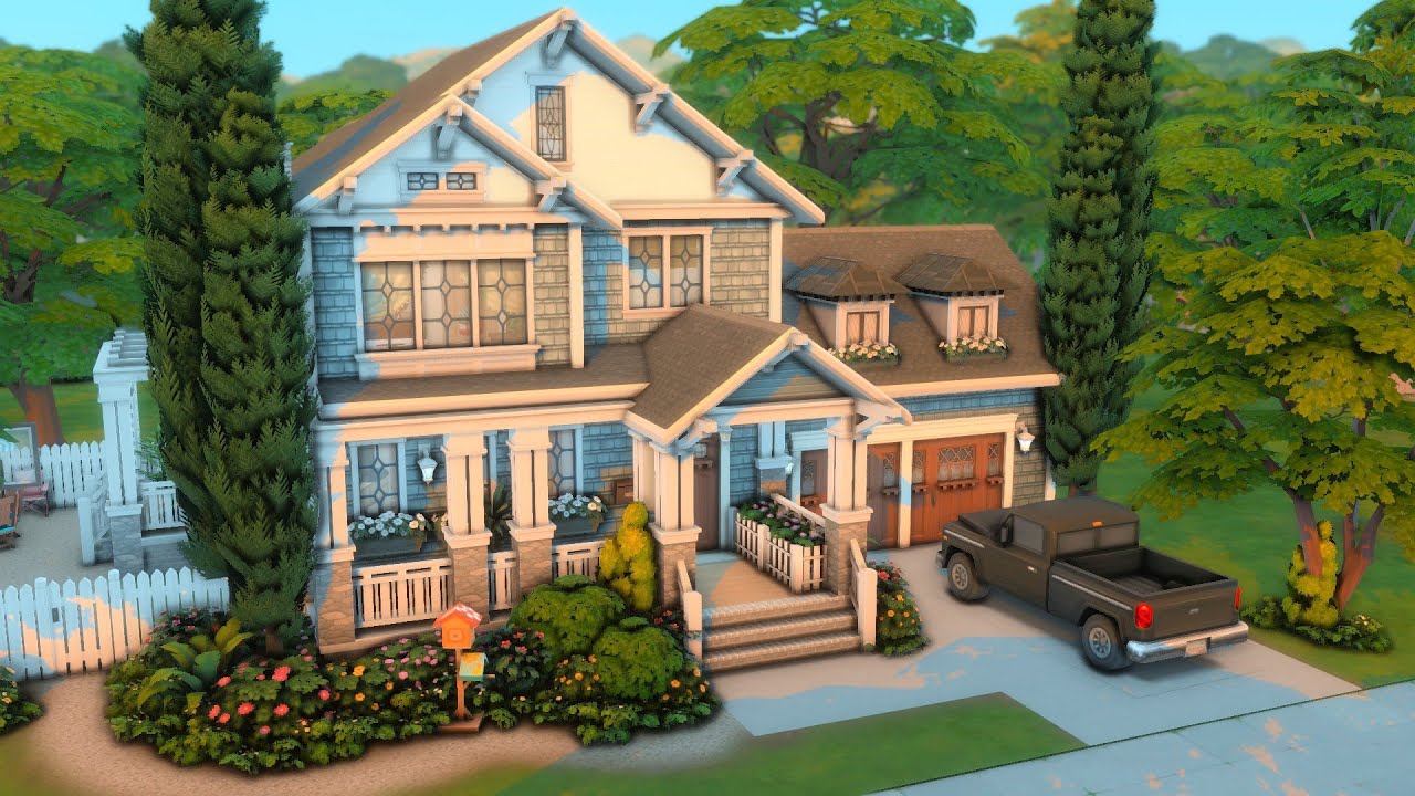🌺 Cozy Family Home || The Sims 4: Growing Together Speedbuild || No CC