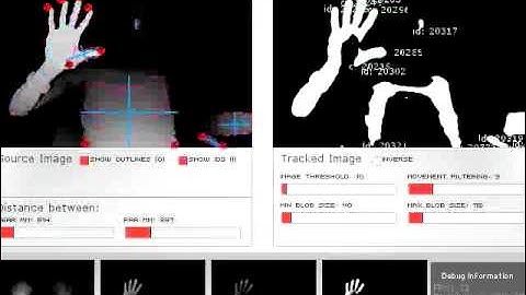 Finger Tracking Using KinectCoreVision