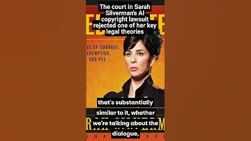 The court in Sarah Silverman
