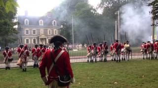 Battle of Germantown reenactment at the Cliveden