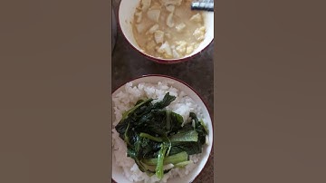 #shorts 👉 Bửa cơm đạm bạc ở quê 🍲