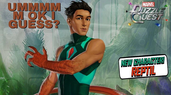 Marvel Puzzle Quest: NEW CHARACTER REVIEW (HUMBERTO LOPEZ) REPTIL | BEST BUILDS | TEAMS