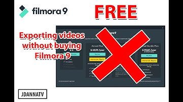 Filmora9 tutorial -  Free export video