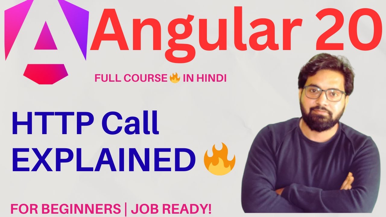 HTTP Calls in Angular 20 using HttpClient | Beginner Tutorial in Hindi ...