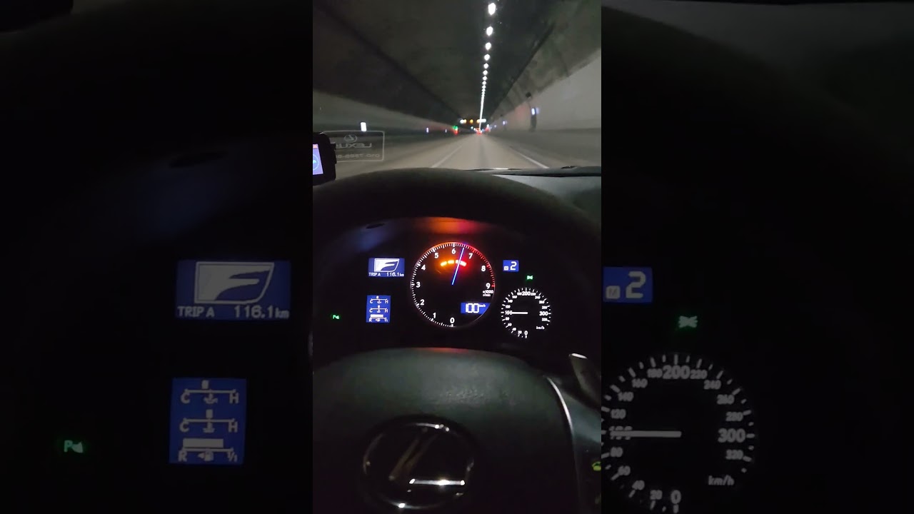 렉서스 isf                               lexus isf rpm rev limiter