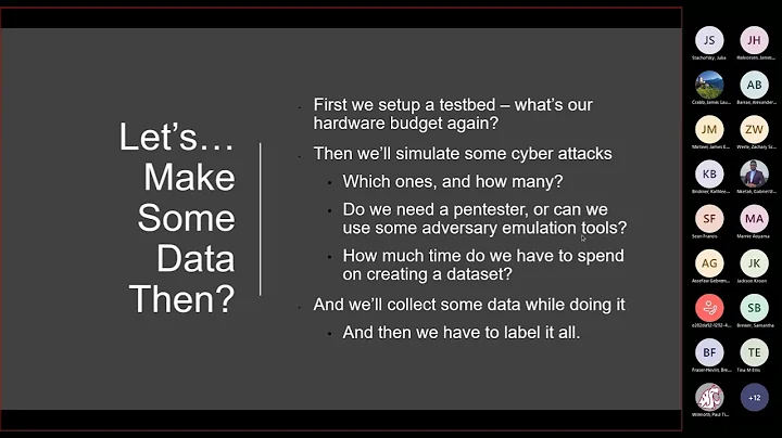 Say, What Data Do We Collect Anyways - James Halvo...