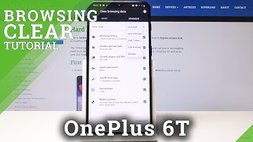 How to Clear Browsing Data in OnePlus 6T - Wipe Browsing History