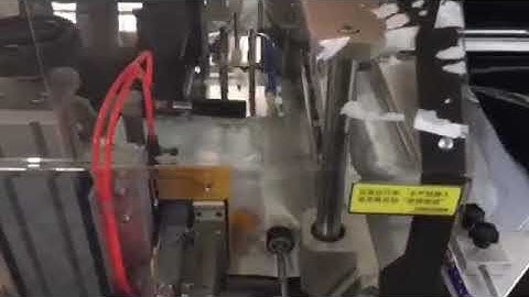 Gosunm express parcel automatic film shrink and packing machine with real time label applicator