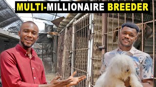 He Makes Millions From Breeding Dogs In Nigeria and Reveals his Secrets