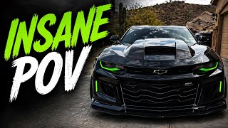 This POV makes my Camaro feel INSANE…