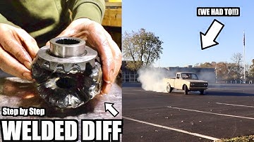 How to Weld your DIFF!!! (its easy)