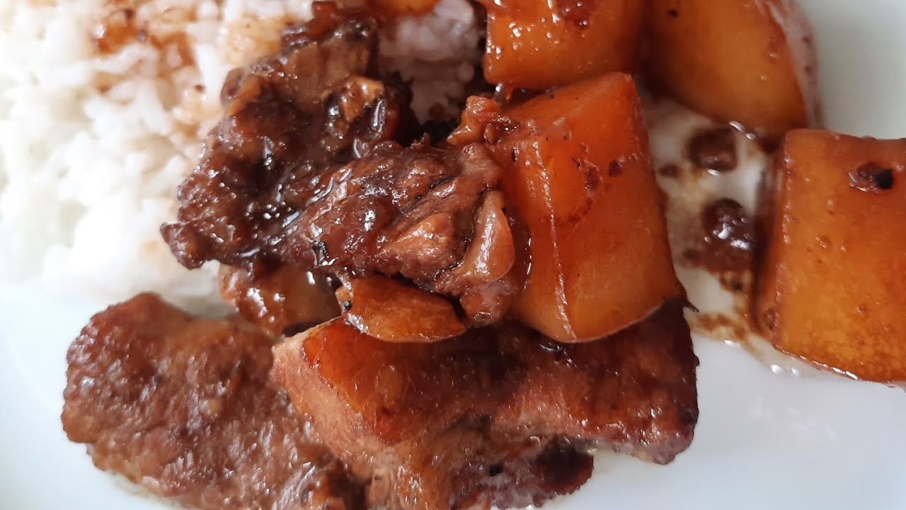 Pork Adobo na Tuyo/ Nag mamantikang adobo😊 YouTube