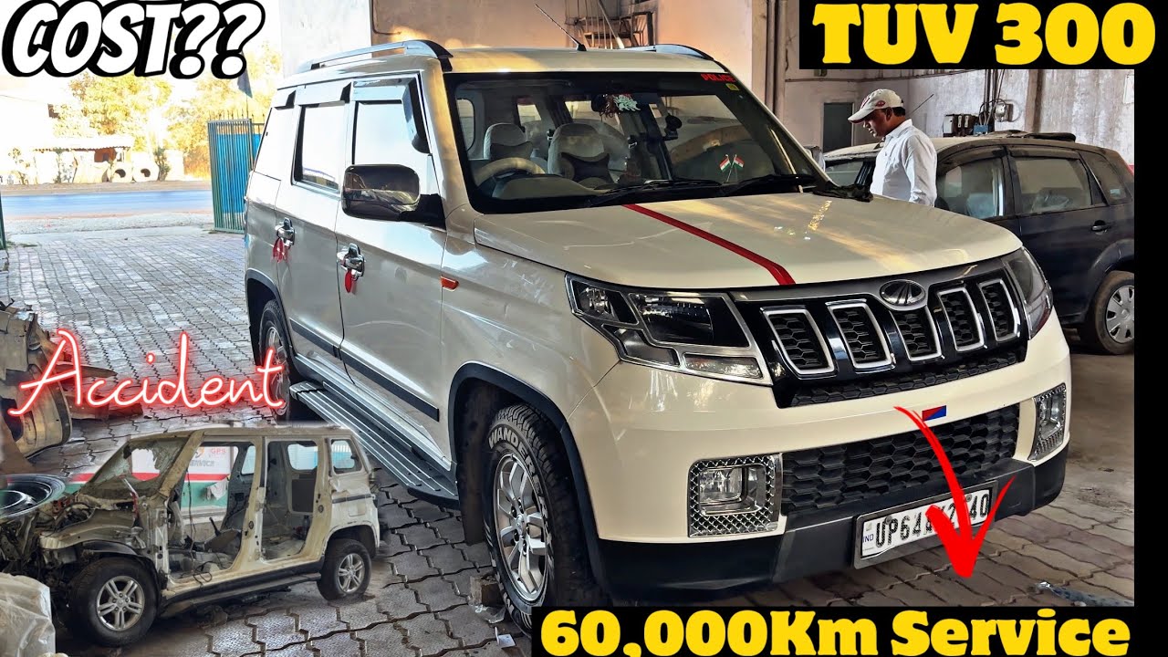 TUV 300 60,000 Km वाला Service 🔥| Bolero Neo Build Quality 💥|