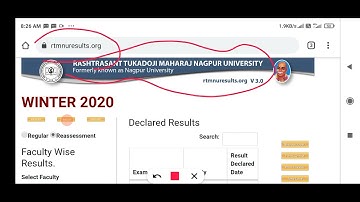 RTMNU Result 2021 | Nagpur University Result declared | 6 June  2021