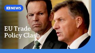 Parliament stoush over sign-off on EU trade deal | ABC NEWS