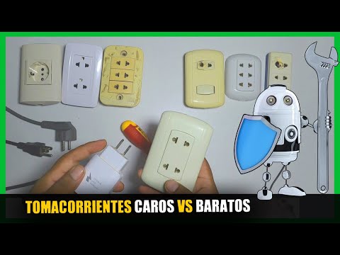 ⚡ TOMACORRIENTES o contactos CAROS vs BARATOS, ¿que tomacorriente comprar?