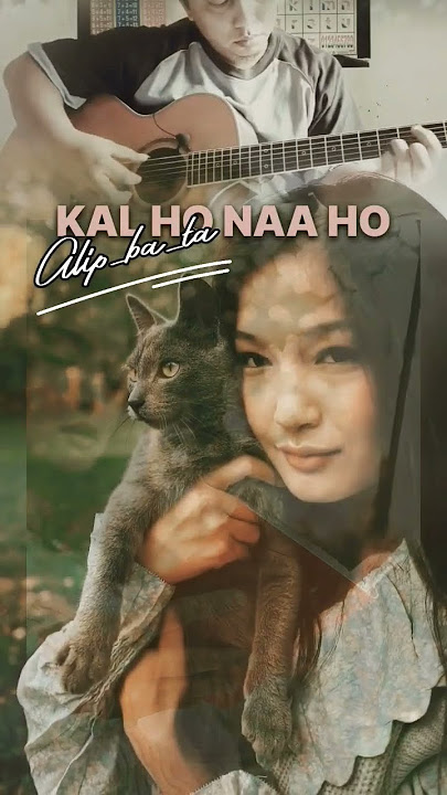 ALIP BA TA FINGERSTYLE GUITAR HINDI SONG KAL HO NAA HO #remix #fingerstyleguitar #alip_ba_ta