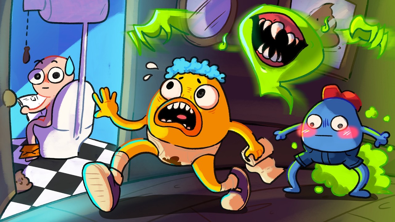 DANS CE JEU IL FAUT FAIRE CACA MAIS ON SE FAIT CHASSER.. (We Gotta Go)