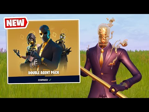 New Double Agent Pack Gameplay in Fortnite!