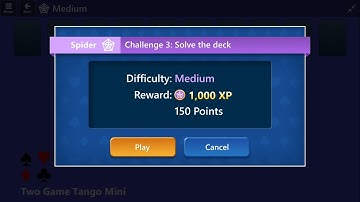 Two Game Tango Mini Game #3 | May 9, 2021 Event | Spider Medium