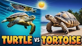 Turtle vs Tortoise | Top 3 countries with the most turtles \& tortoises #Facts #turtle #tortoises