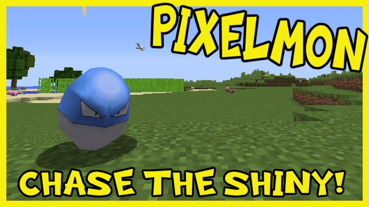 Shiny Mod Minecraft NEW PLAYER & A RUNAWAY SHINY... Minecraft Pixelmon Mod - YouTube