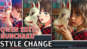 ComfyUI Tutorial: How To Change Image Style With Qwen Edit 2509 #comfyui #comfyuitutorial #qwenimage