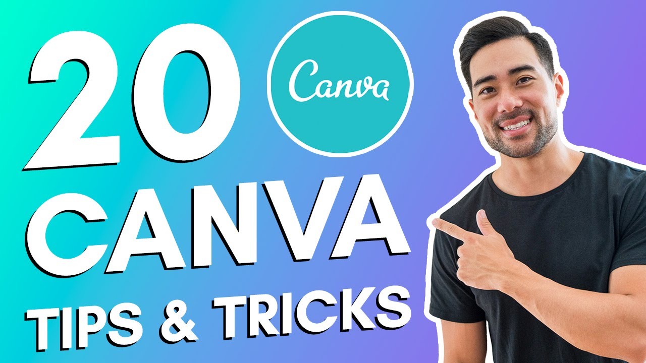 20 CANVA TIPS AND TRICKS // Canva Tutorial For Beginners - YouTube