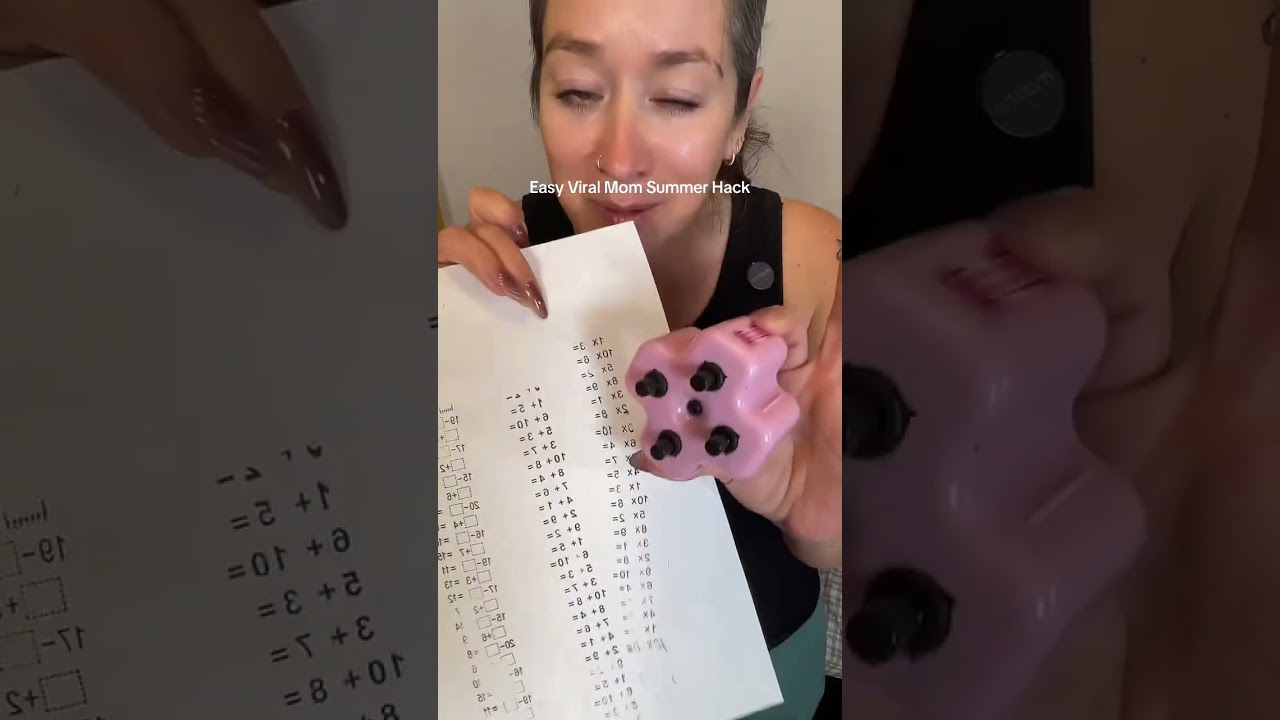 Unlocking Viral Math Hacks: @thisisgoldenegg Teacher's 4-in-1 Roller Stamp Magic  #ViralMath